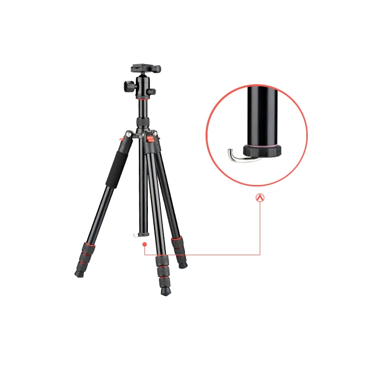 
DIGIPOD Economical 2 in 1 Multifunction professional aluminum stand monopod travel digital SLR camera tripod 