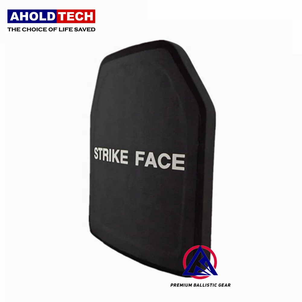 Aholdtech 4AL-STA API NIJ IV 4 Alumina Light Weight Hard Armor Hard Armor Ballistic Bulletproof Plate For Army Military POLICE