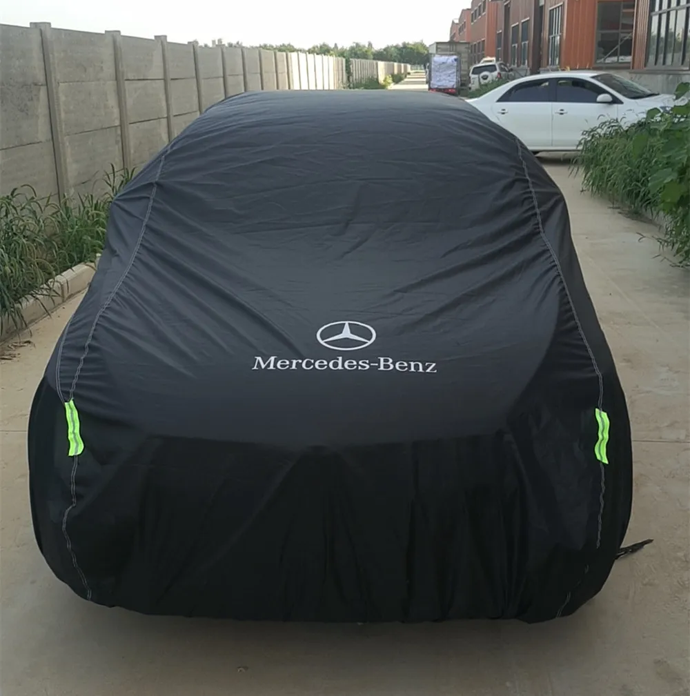 Китайский производитель 100% полиэстер Оксфордский автомобильный чехол водонепроницаемый для парковки