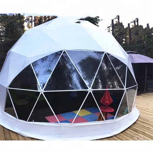 
High Quality Outdoor Summer Garden Igloo Glass Dome House Small Geodesic Tent Dome 