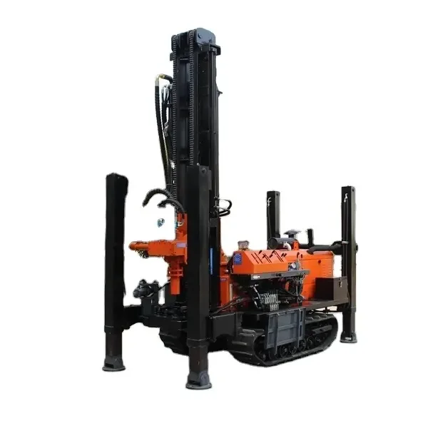 FY300A Hydraulic top drive 280m drill for deep water well track factory export