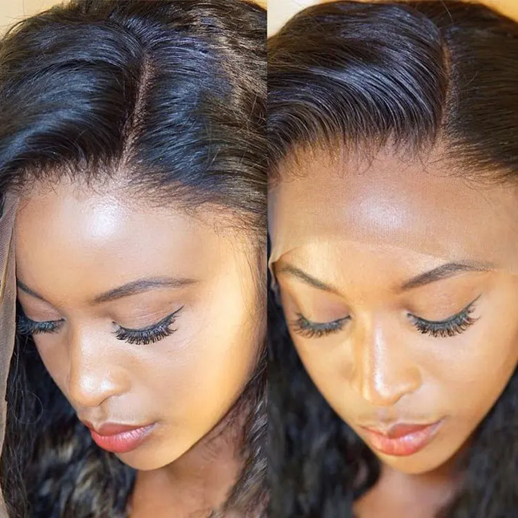 Factory Wholesale Top Selling Super Thin HD Transparent Lace Frontal/ Lace Closure