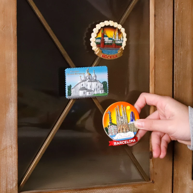 Redeco Wholesale Refrigerator Magnets 3D Fridge Magnet Custom Fridge Magnet