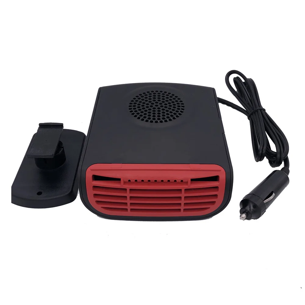 12V Car Heater Portable Electric Windshield Car Heater Defogger Heating Dryer Windshield Fan Defroster Demister for Automobile