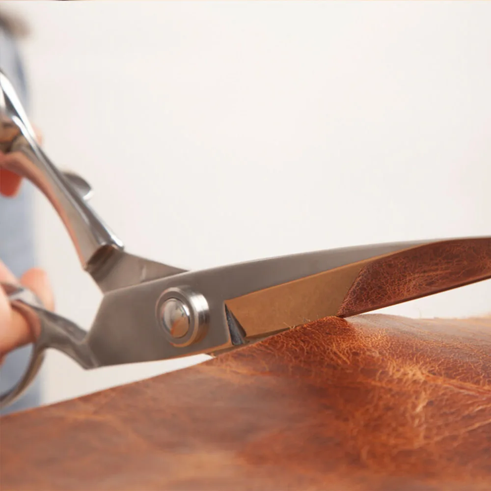 Embroidery Fabric Scissors Dressmaking Trimming 12 Inch Tailor Scissors for Cutting Shears Leather Sewing Scissors