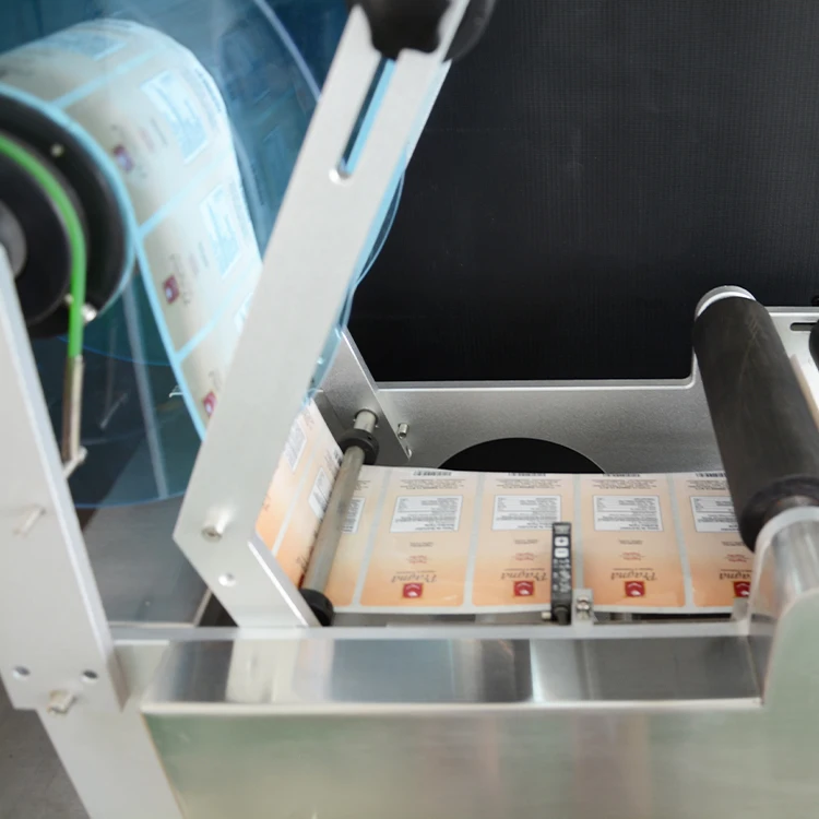 Shampoo Perfume Dropper Glass Round Jar Bottle Tin Can Roll Fed Rotary Hot Glue OPP Labeling Machine price