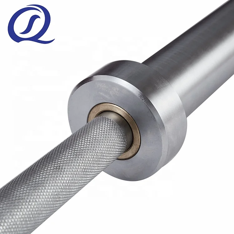 Gym Weight Lifting Silver Power 20Kg Bar 15Kg Weightlifting Weight Barbell Bar