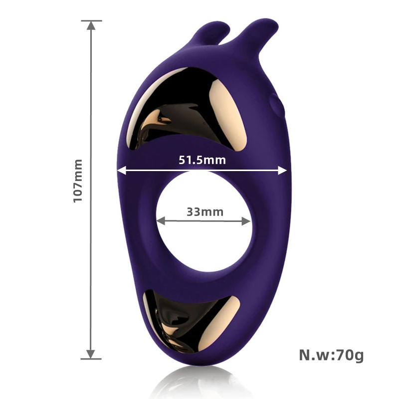Wholesale Rabbit Shaped Sex Toys Rechargeable USB Vibrator Medical Silicone Rabbit Vibrating Cock Ring