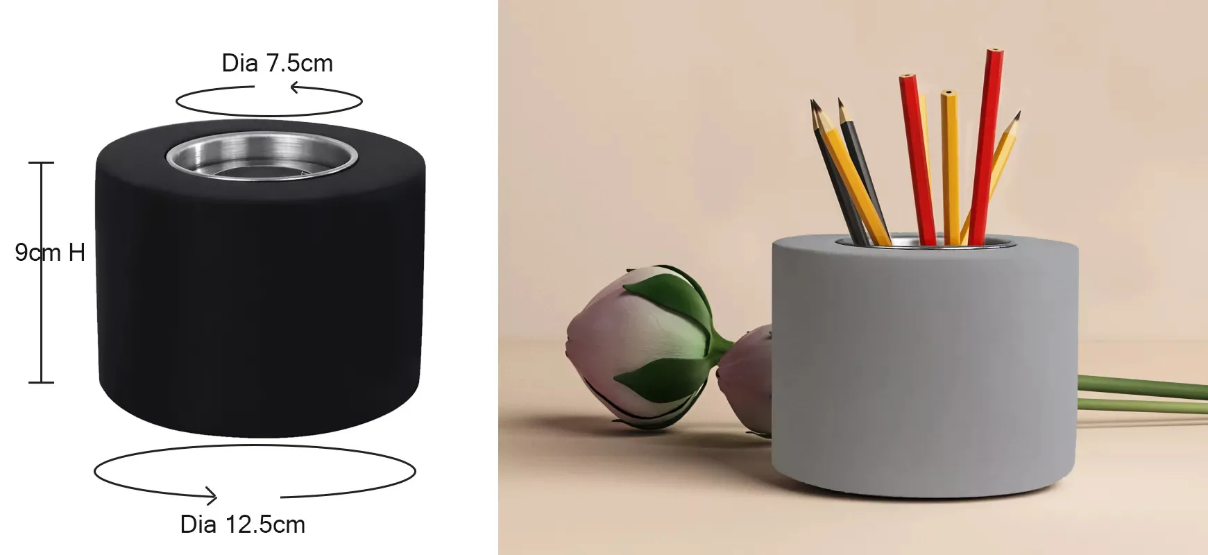 High Quality Outdoor Tabletop Fireplaces Top Table Gel Bio Ethanol Fireplace Concrete Outdoor Fire Pits