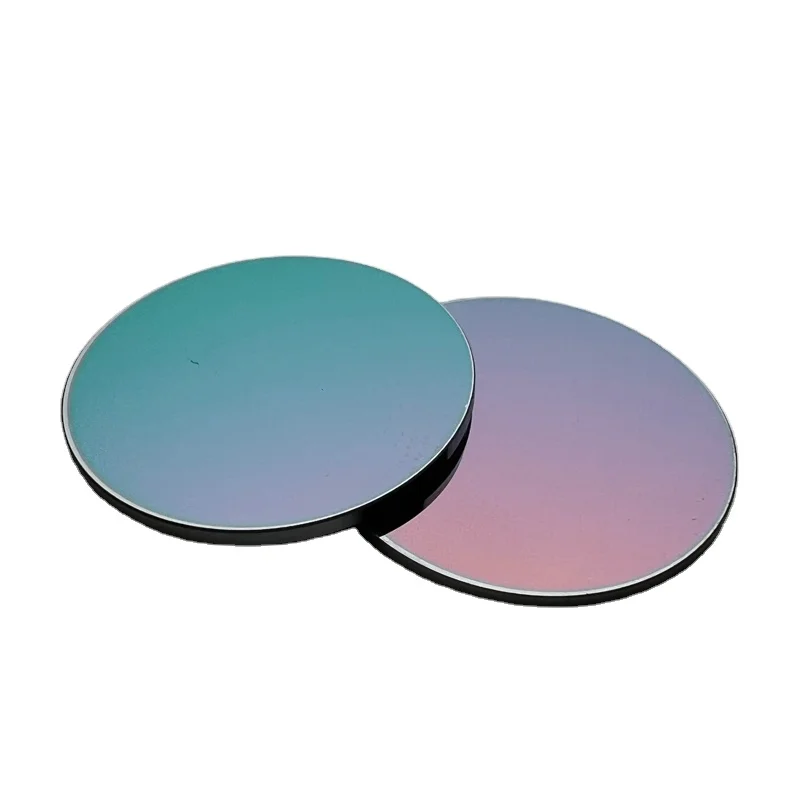 Flat window optical 8-14um double-sided AR coating or DLC film germanium infrared window far-infrared equipment