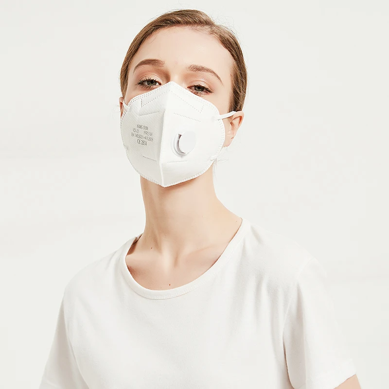 
2021 white custom logo printing CE 2834 with valve mascherine ffp2 NR mask ffp2 
