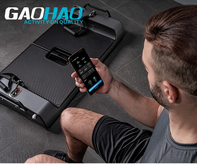 GAOHAO Home Body Building Cable  Multifunctional Power Rack With Weight Lifting Training Gym Smith Machine