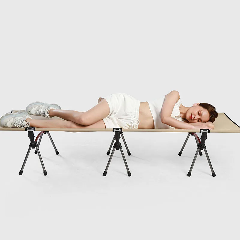 600d oxford aluminum alloy Frame Camping Folding Bed Sleeping Bed Camping Cot Camping Beds