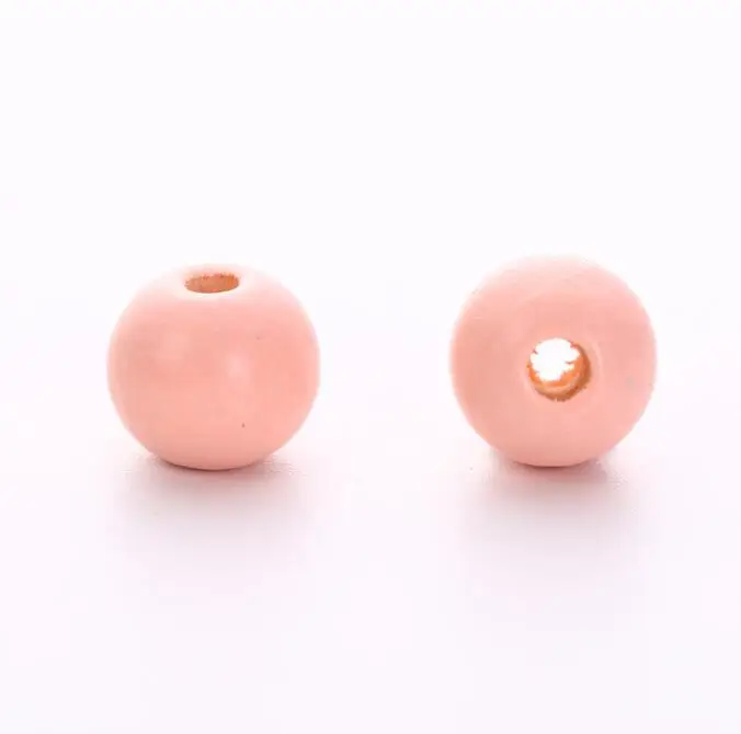 Китайские бусины вишни 4-50 мм деревянные шарики натурального цвета аксессуары «сделай сам»