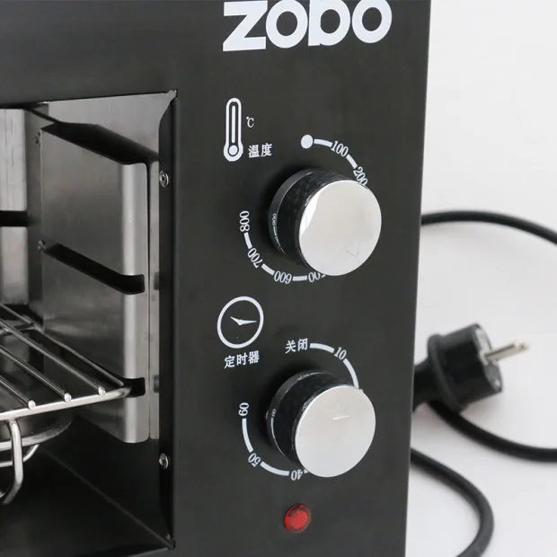 
Good Selling High Temperature Portable Stainless Steel Indoor Electric BBQ Oven With Timer 