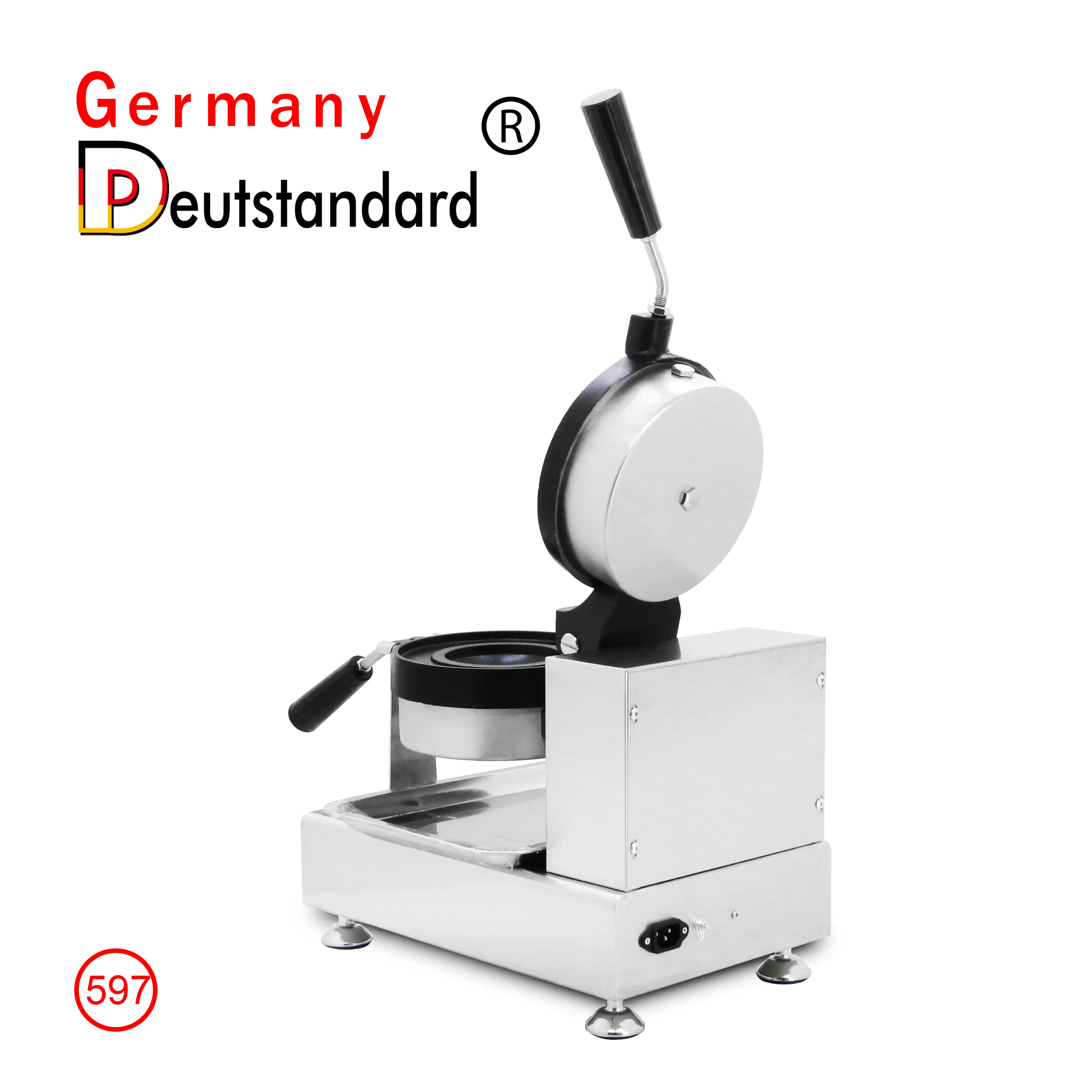 Factory price UFO burger maker machine gelato panini press