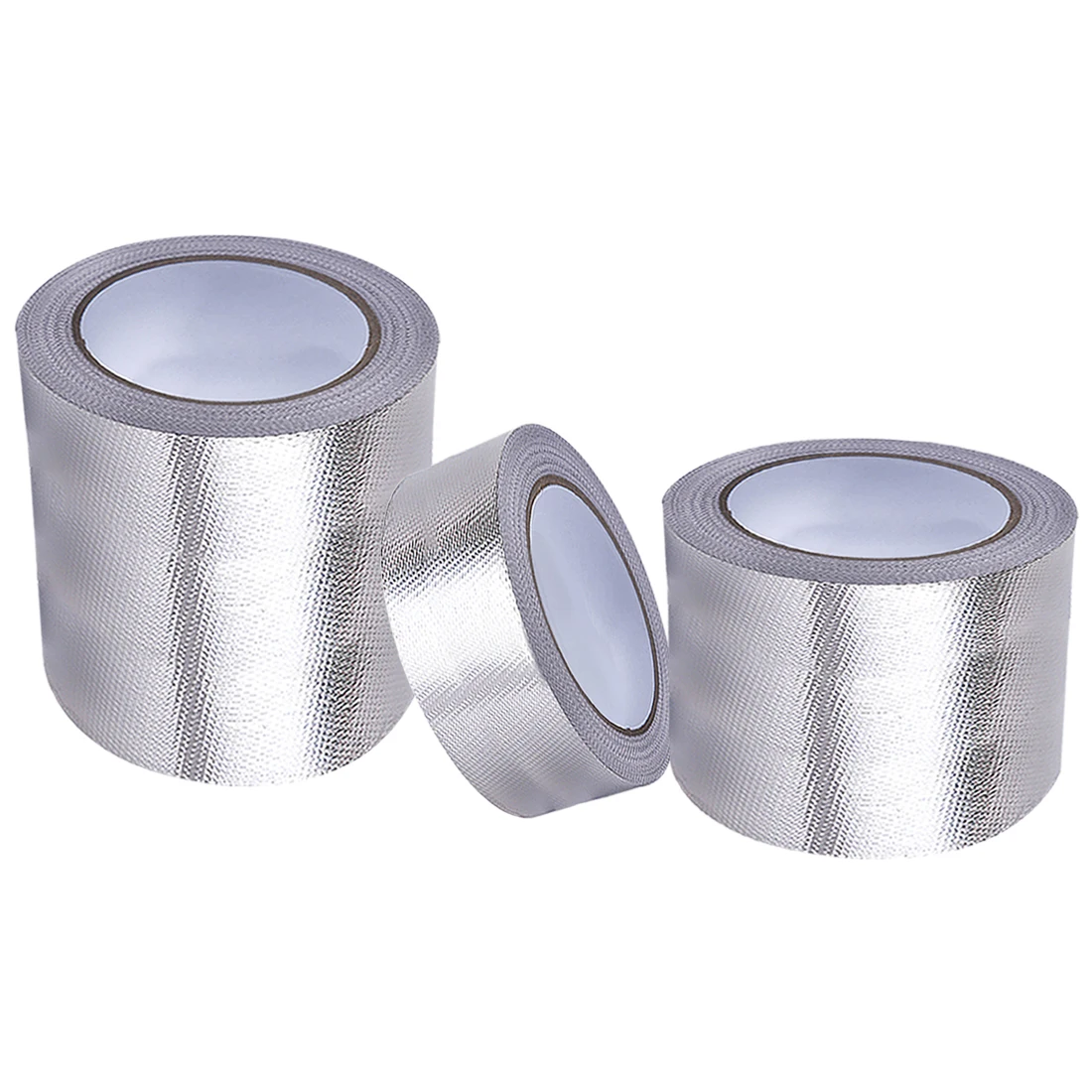 heat resistant fireproof High Quality Jumbo Roll Fiberglass aluminium protection tape aluminum foil duct tape