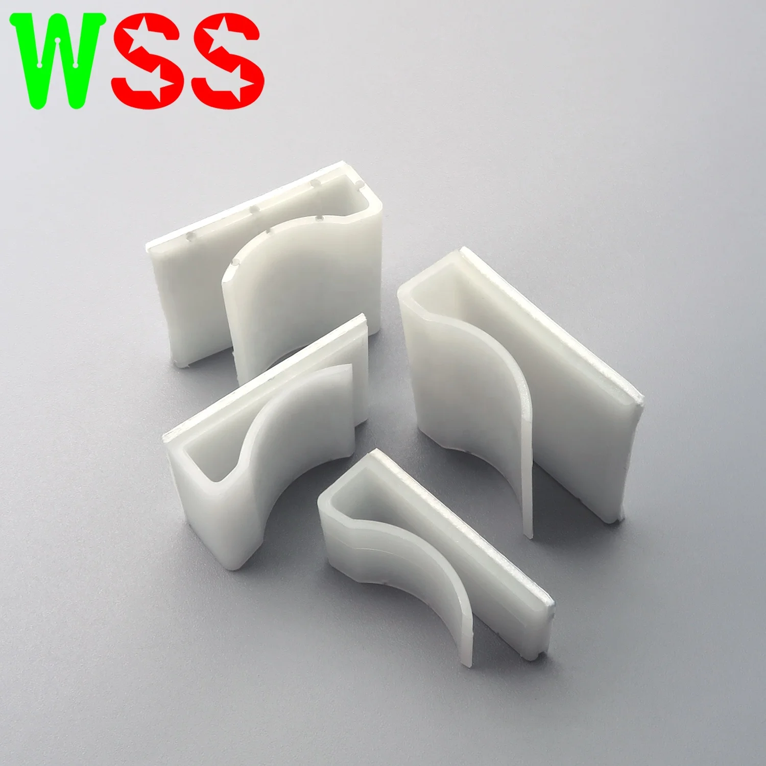 Nylon Self Adhesive Wire Saddle Cable Clamp Wire Clips for Car