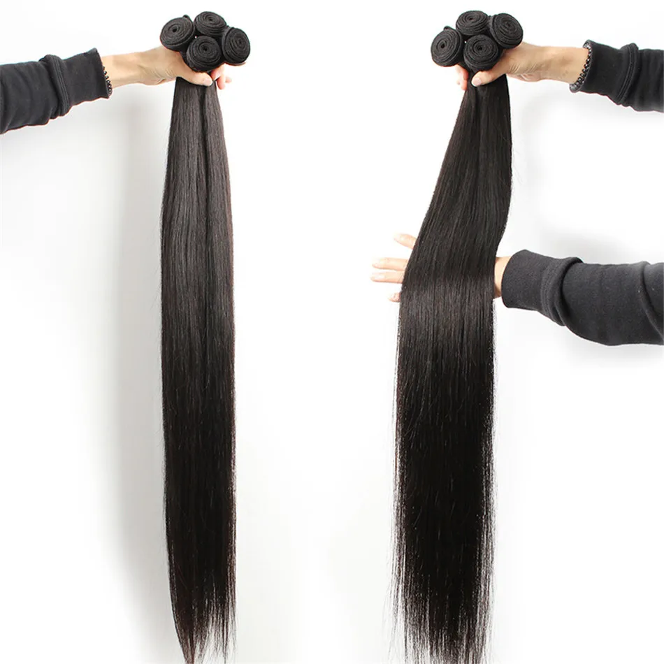 Guangzhou amlhair factory 10A  Top  quality natural color straight human hair bulk brazilian human hair extension