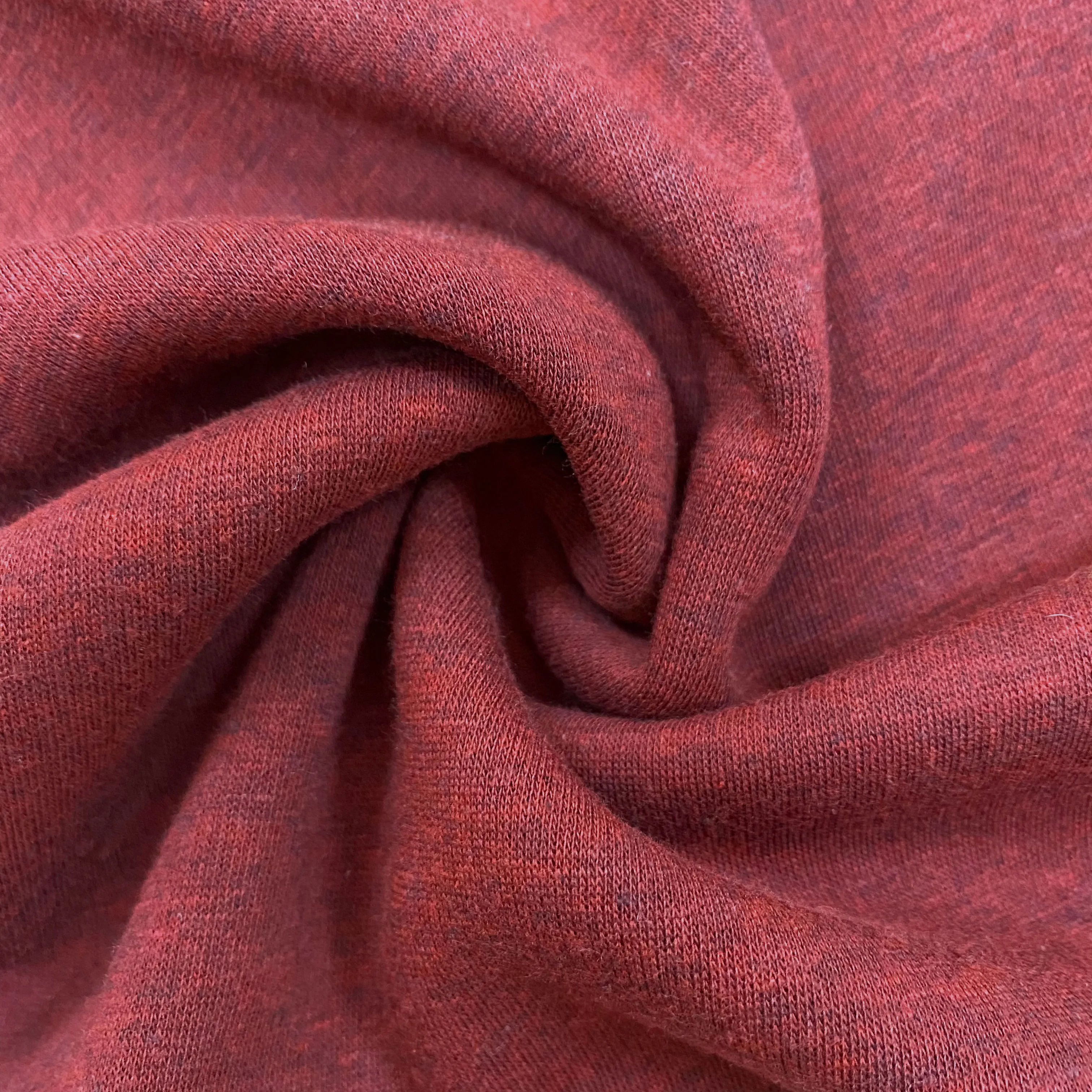 
Combed plush warm color grey elastic non-down plush composite fabric 