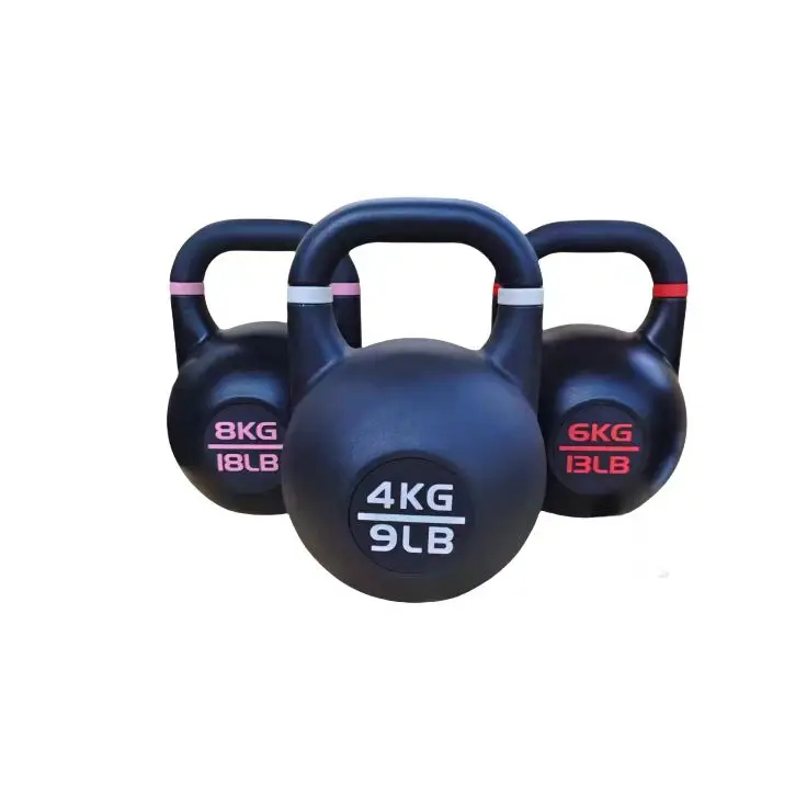 PU rubber competitive Kettlebell Gym fitness equipment Kettlebell Fitness Kettlebell