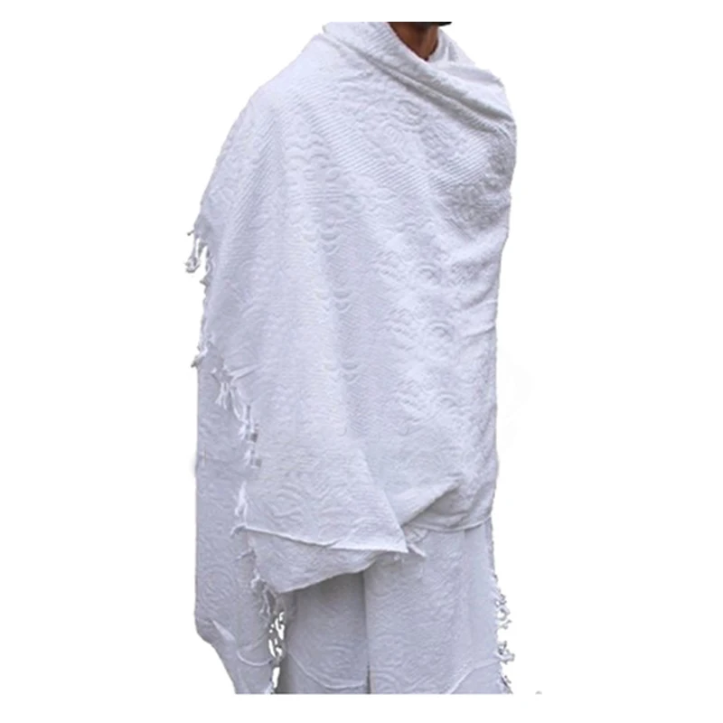 warm 100%cotton hajj ihram towel with high quality