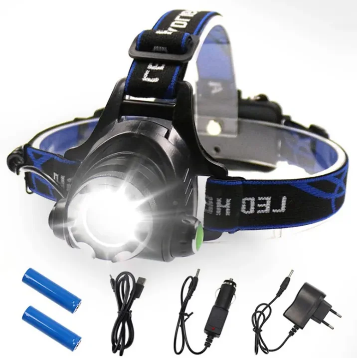 Hot Sale Lightweight Super Bright Torch Headlamp Best Battery Powered Headlamp flashlight Lights Led Head Light