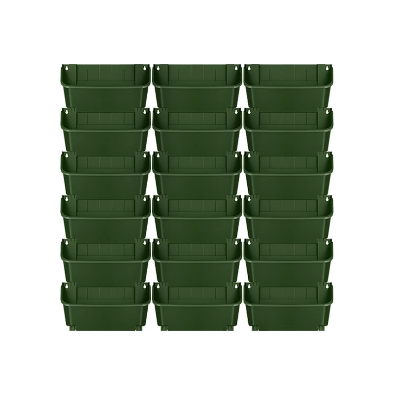 Vertical Garden Wall Pots With Drip Irrigation System With Drainage System Flower Pot Planter