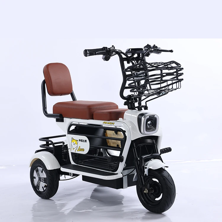 Wholesale M1 3 Wheel 10AH 13AH 15.6AH 21AH Electric Scooter Elderly 500W Motor Adult Electric Tricycles