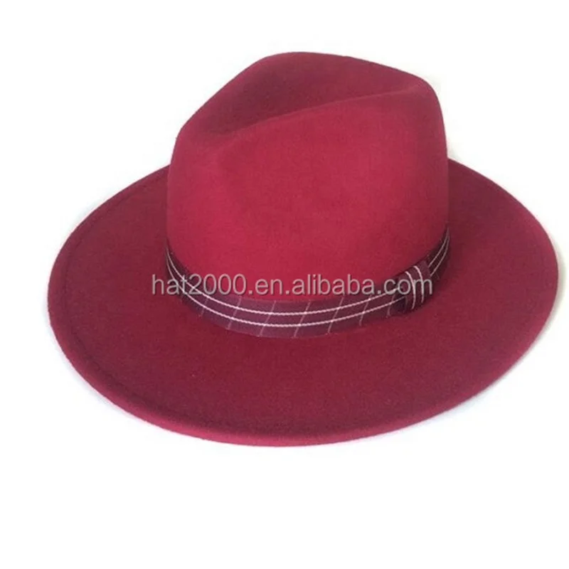 Широкополая классическая простая Дизайнерская Женская шерстяная шляпа для девочек однотонная шляпа женские шляпы