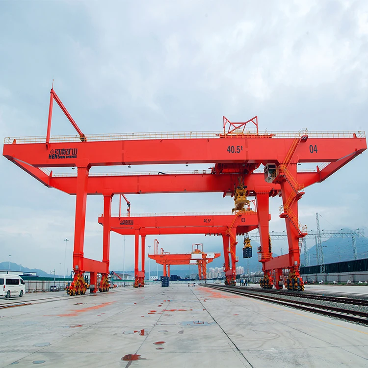 200ton Heavy-duty MG Double Girder  Mobile Winch Gantry Crane