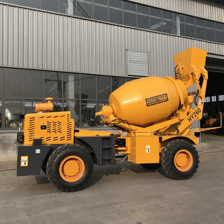 JBC 2.5 mobile diesel self loading concrete mixer in stock