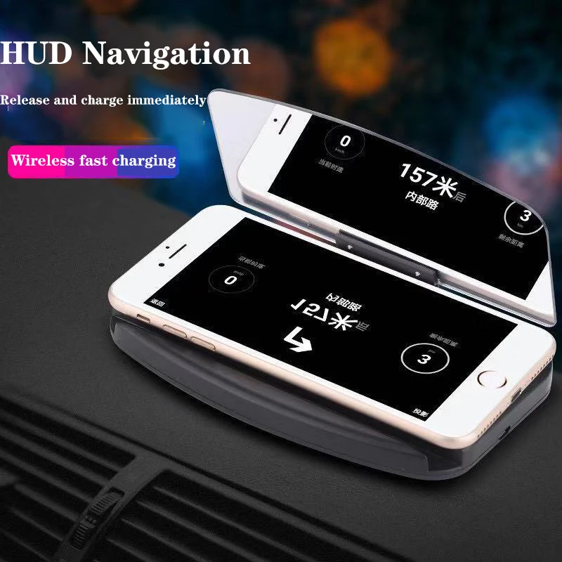 Universal car fast charger obd2 HUD car Plug&Play USB ports windshield digital speedometer  head up display car accessories