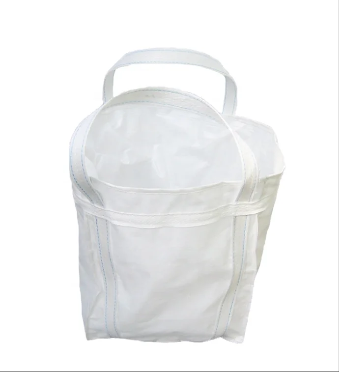 Factory Supply Sack 1 Ton Top Cross Packing Flat Color Food Grade Flat Bottom 1500kg 1000kg Jumbo Ton Bags