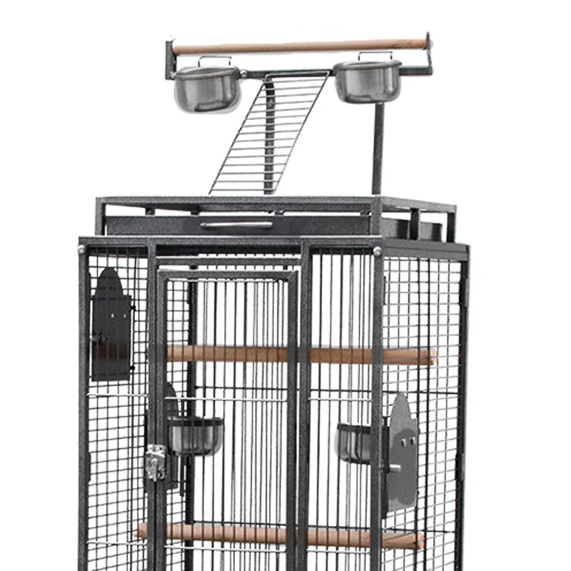 Large Pet Parrot Bird Cage breeding Steel Aviary Coop Cage