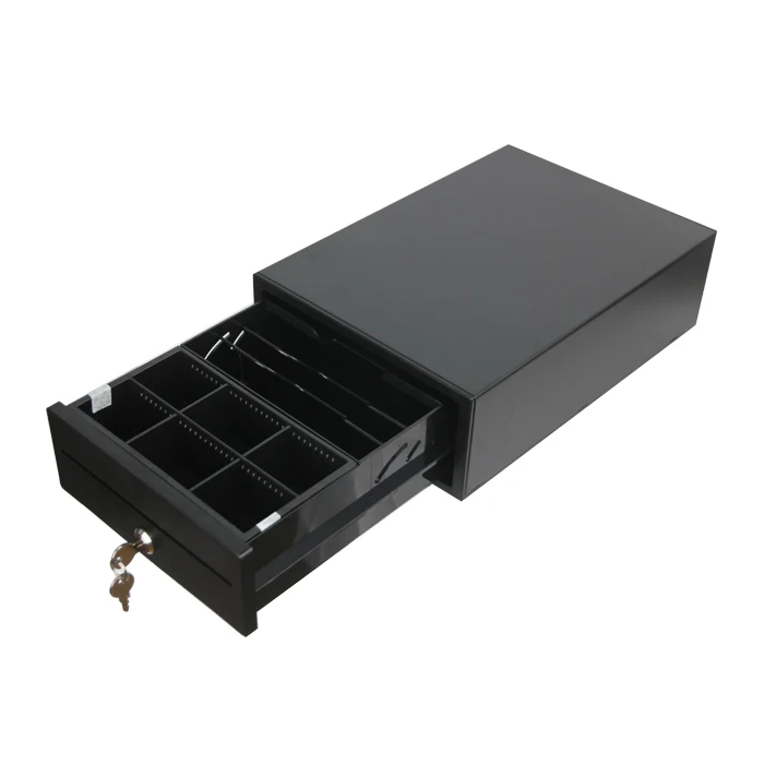 Retail Business Usb Plastic Cash Drawer A4 Paper Size Mini Cash Drawer