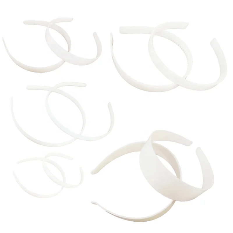 Manufacturer Wholesale Custom 10mm Children Hair Hoop Designer Hair Accessories Abs Plastic Hair Hoop