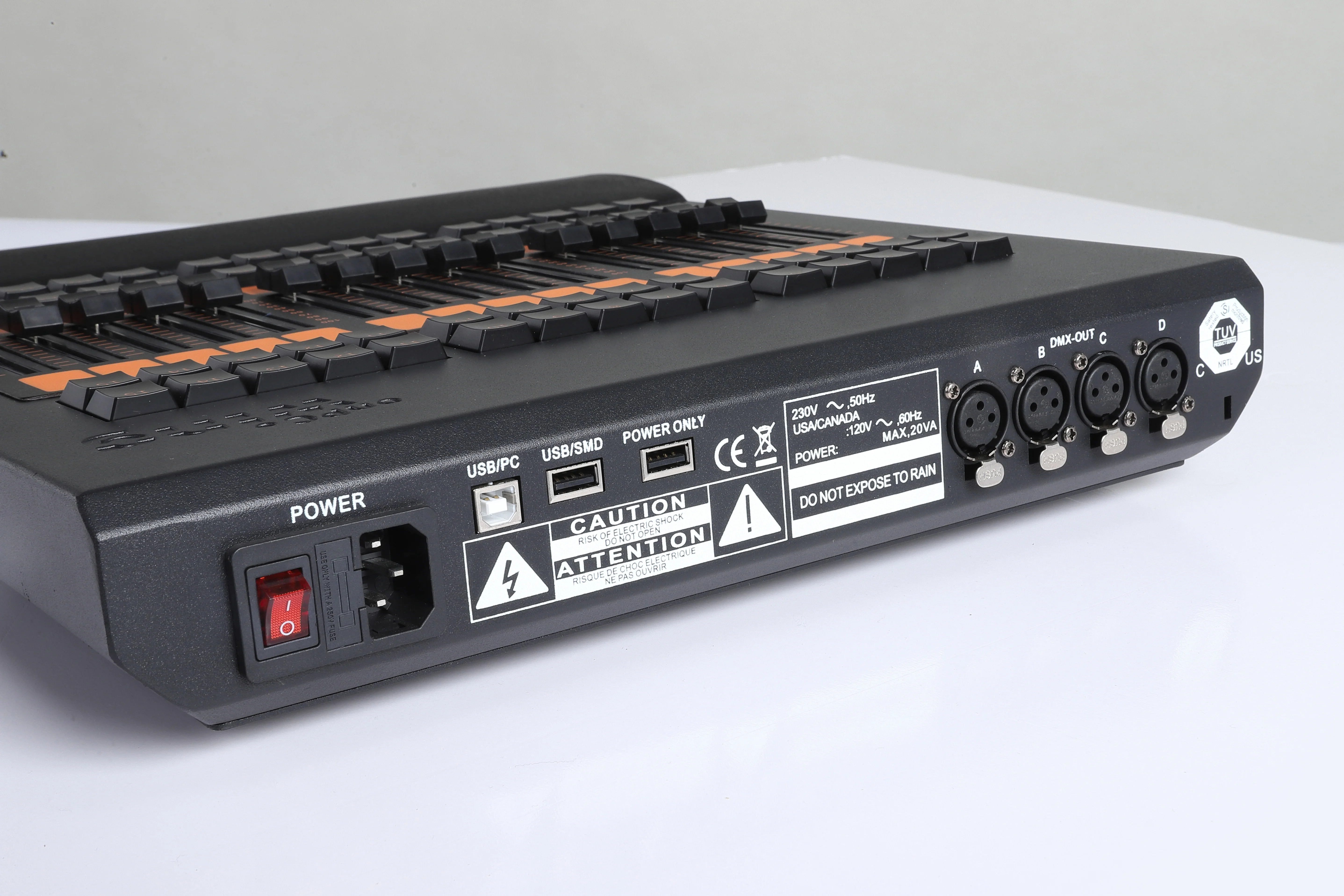 RGB backlight electric push rod Crack 256 domains Professional stage light controller M2 system command fader wing dmx console