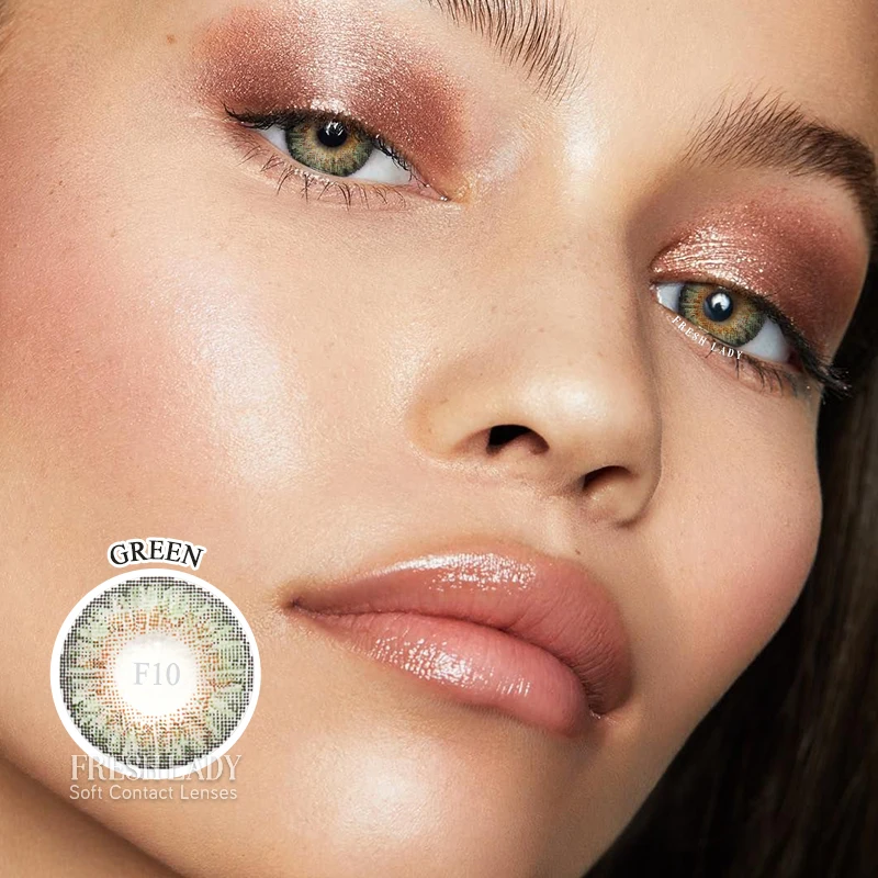 Freshlady 14.5mm contact lens colored 3 tone color contact lenses