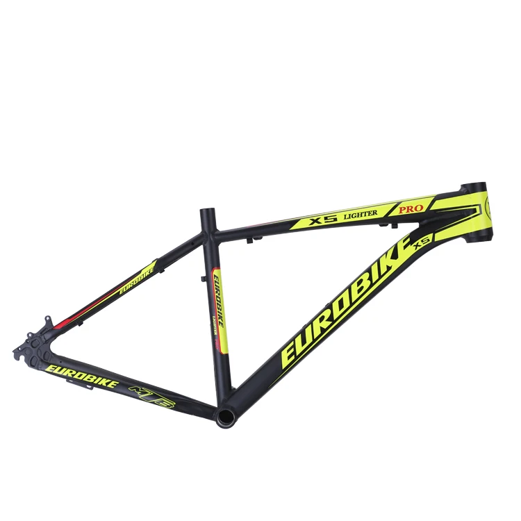 Good quality HFS shaping technology light aluminum 6061 frame with BCS water decal labeling painting 26er*16/17 inch