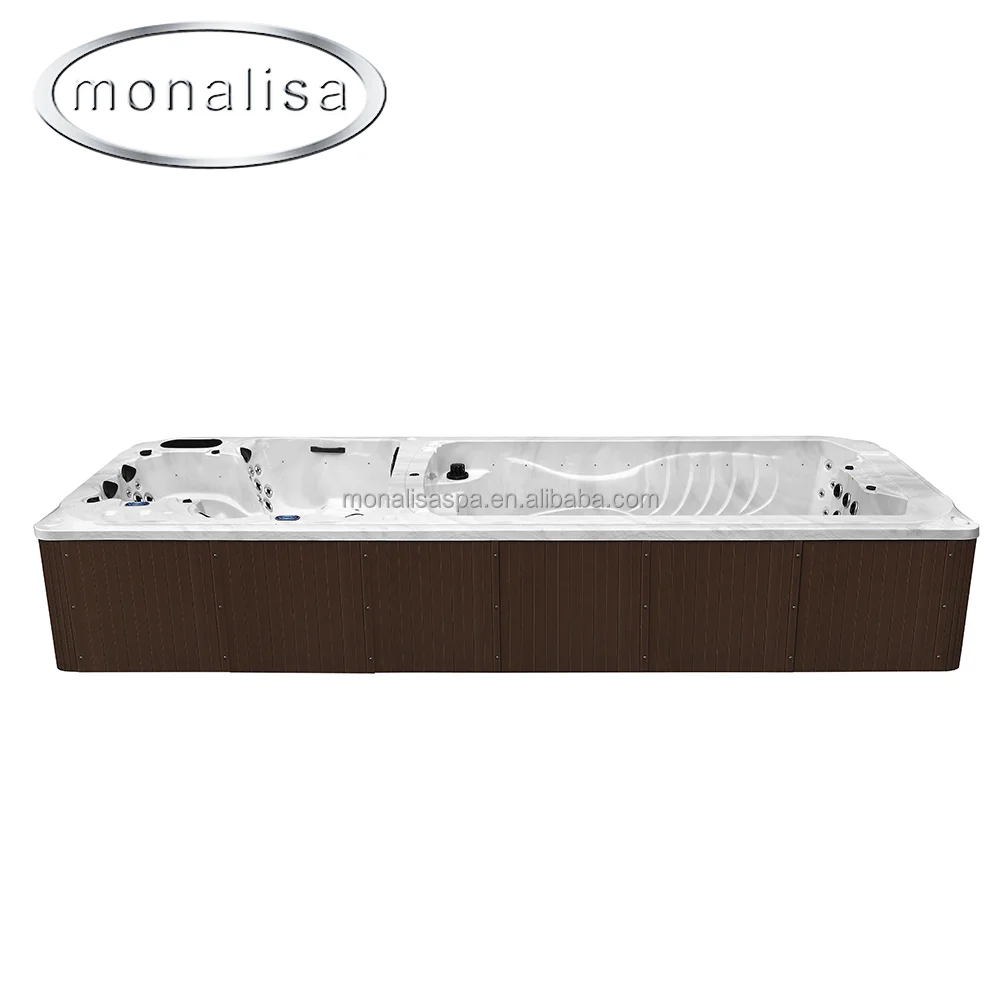 Польза для тела из акрила Monalisa семейный уличный массаж спа-джакузи обширный спа плавания