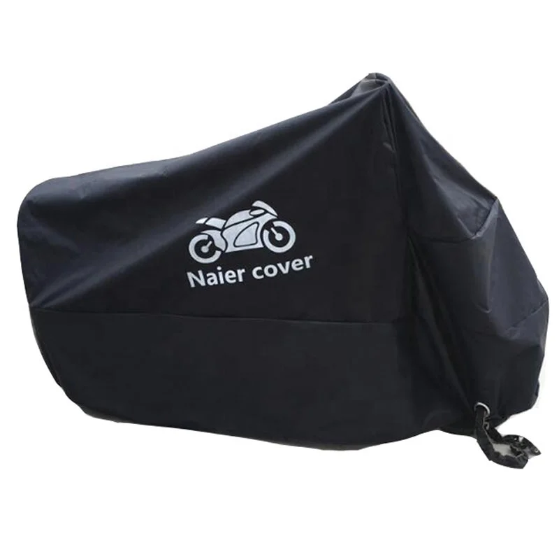 Motorcycle Accessories Customized Waterproof UV Protection 190T Polyester Motorcycle Protection Cover