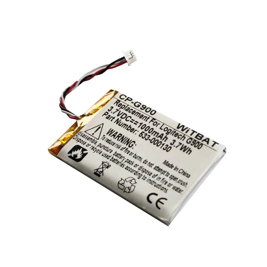 533-000130 for Logitech G703 G900 G403 Wireless Mouse Battery