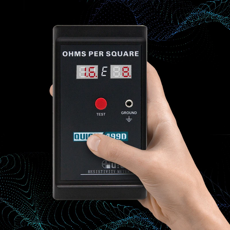 Precision surface impedance tester pocket design esd protection equipment 499D from Quick