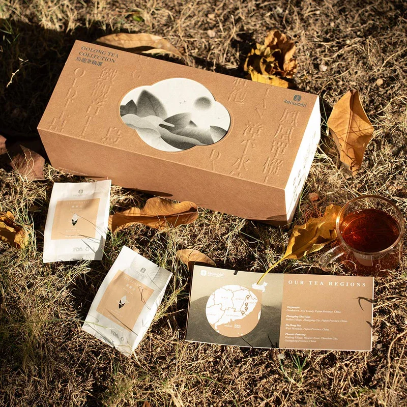iTeaworld Osmanthus Aroma Wuyi Mountain Rock Tea Box Handmade Tea