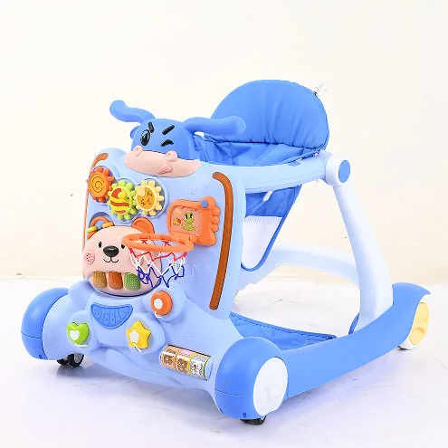Popular multi-functional baby walkers wholesale musicultifunctional New Baby Push Walker With Music Kids Wiggle car