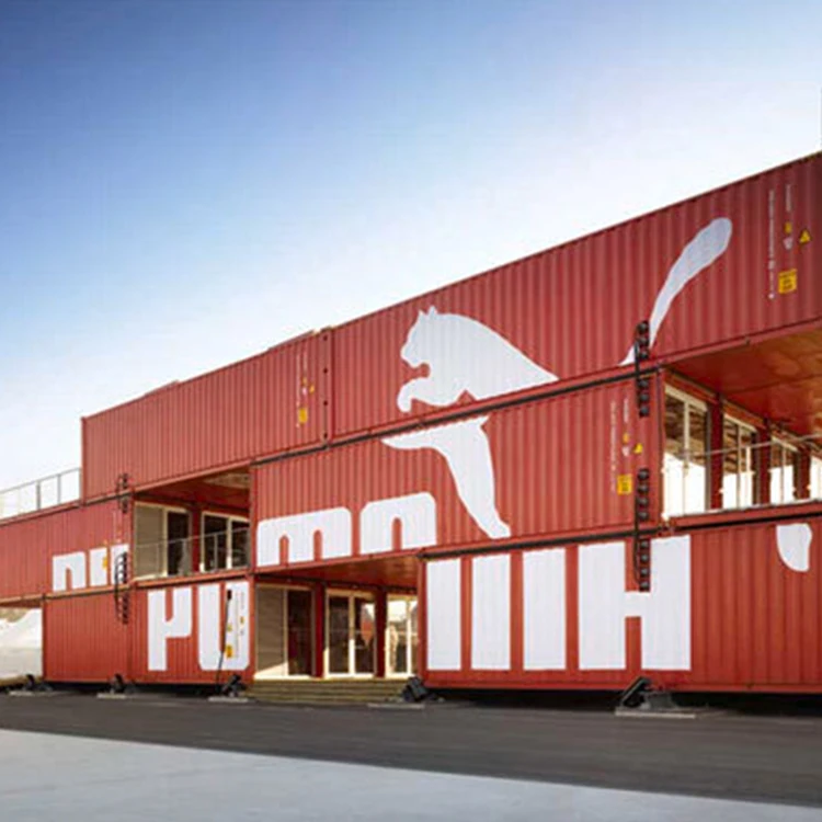 Customized 40ft Container House Luxury Prefabricated 3 Set 40ft Beautiful Prefab Container House Luxury Villa