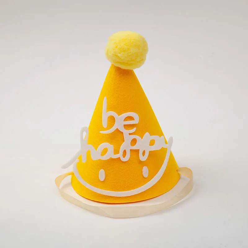 Happy Birthday party hats with multi pieces DIY elements colorful party decoration supplies for kids birthday party