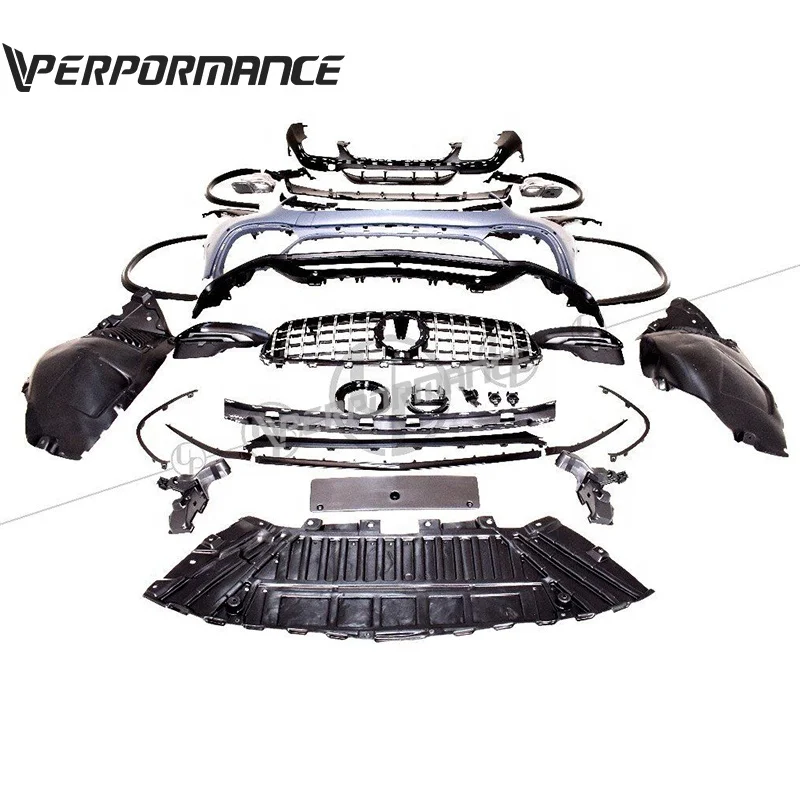 2020 тюнинг-пакет для GLC X253 тела комплект GLC63S автомобильные бамперы PP материал 2017 ~ 2019 год
