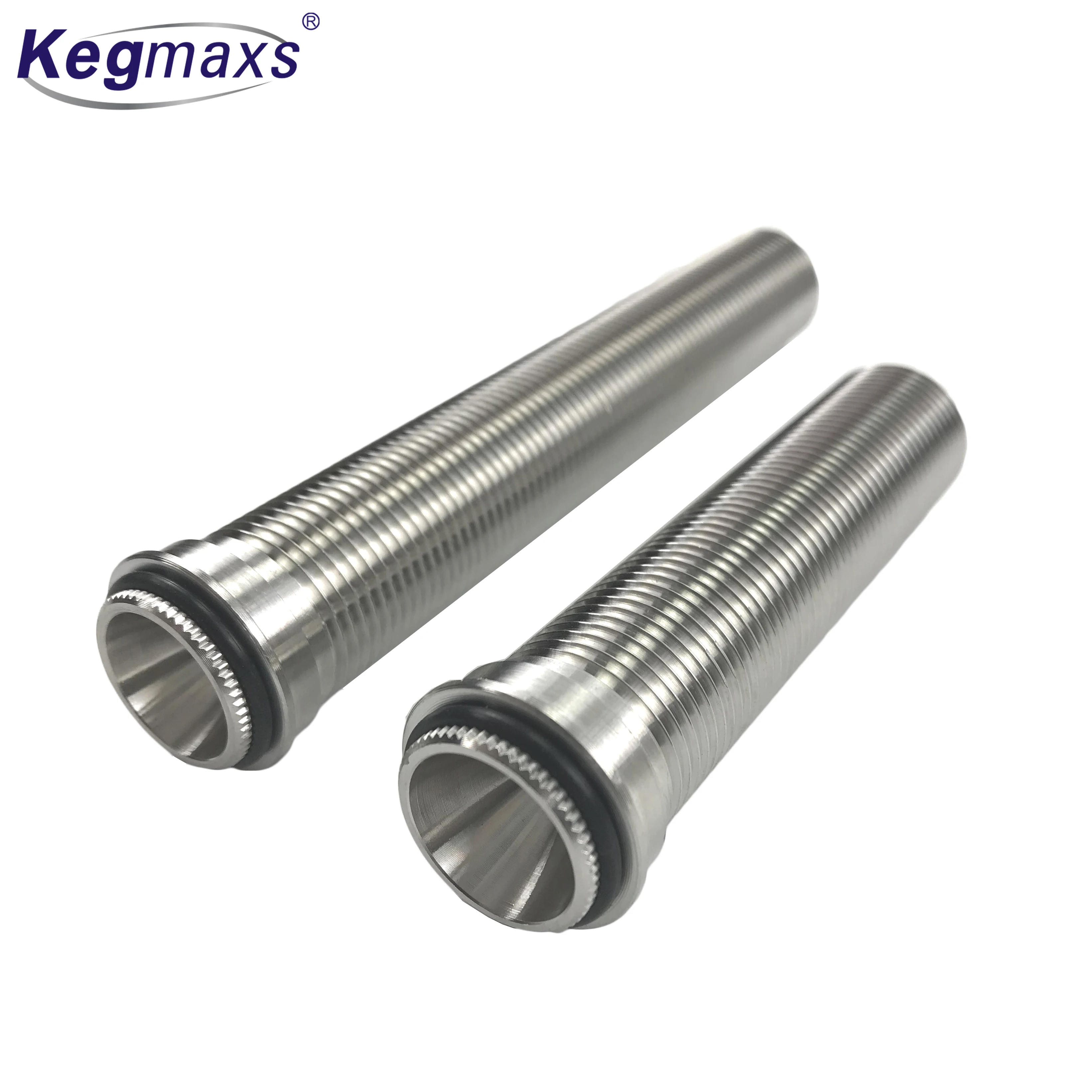 Kegmaxs 304SS 100/150MM Beer Faucet Long Shanks Nukataps and Perlic Drip Tray Cleaning Keg Mini Keg Corny  Ball Lock Keg Malt